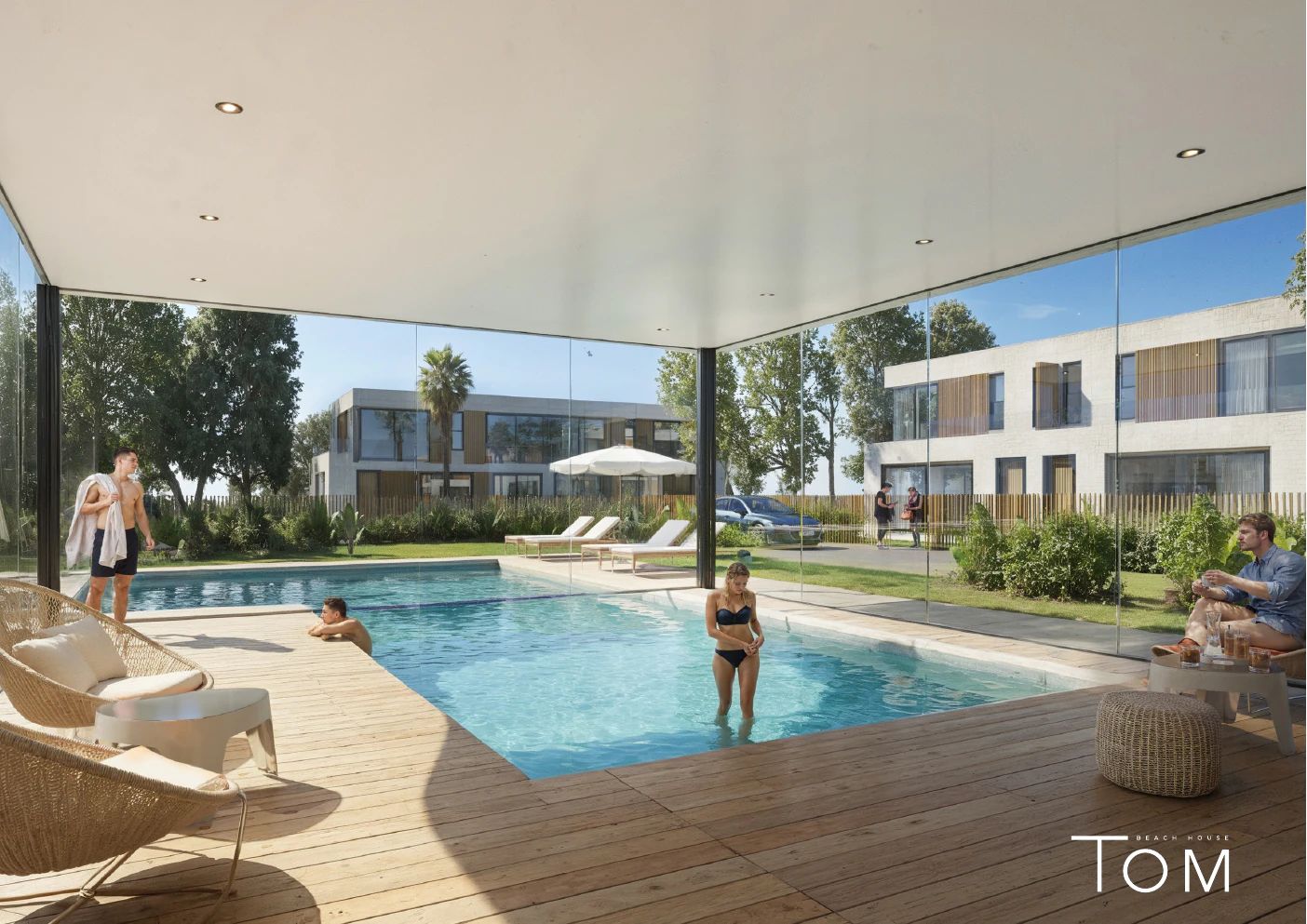 Архитектура резиденций Tom Beach House