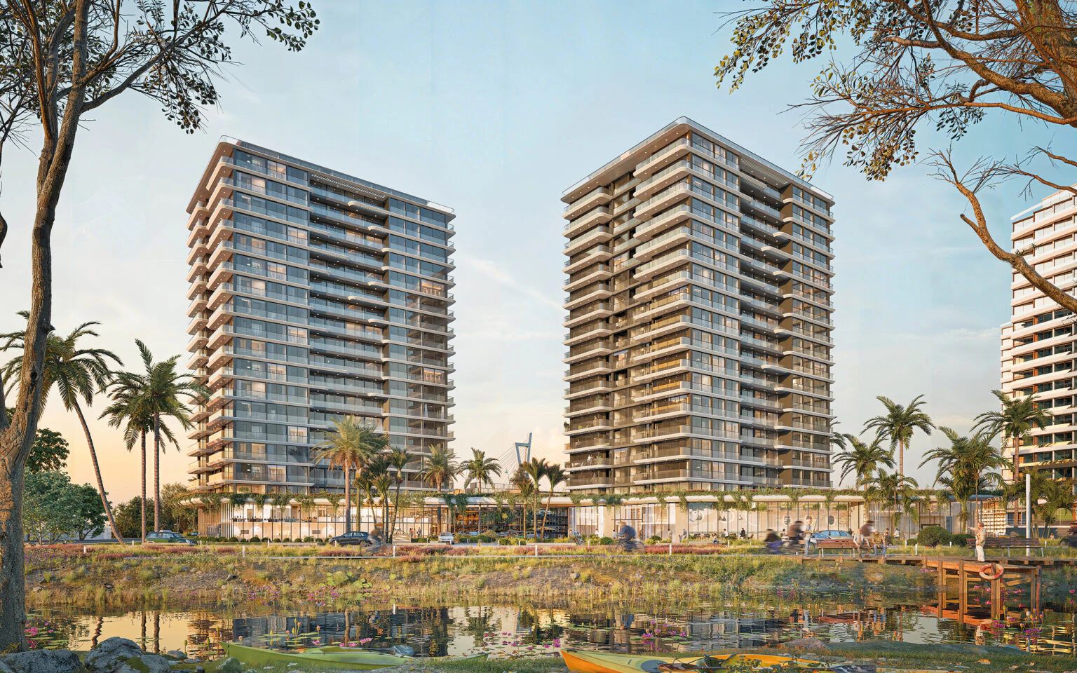 Жилой комплекс Torres Cristalinas в Parque Miramar